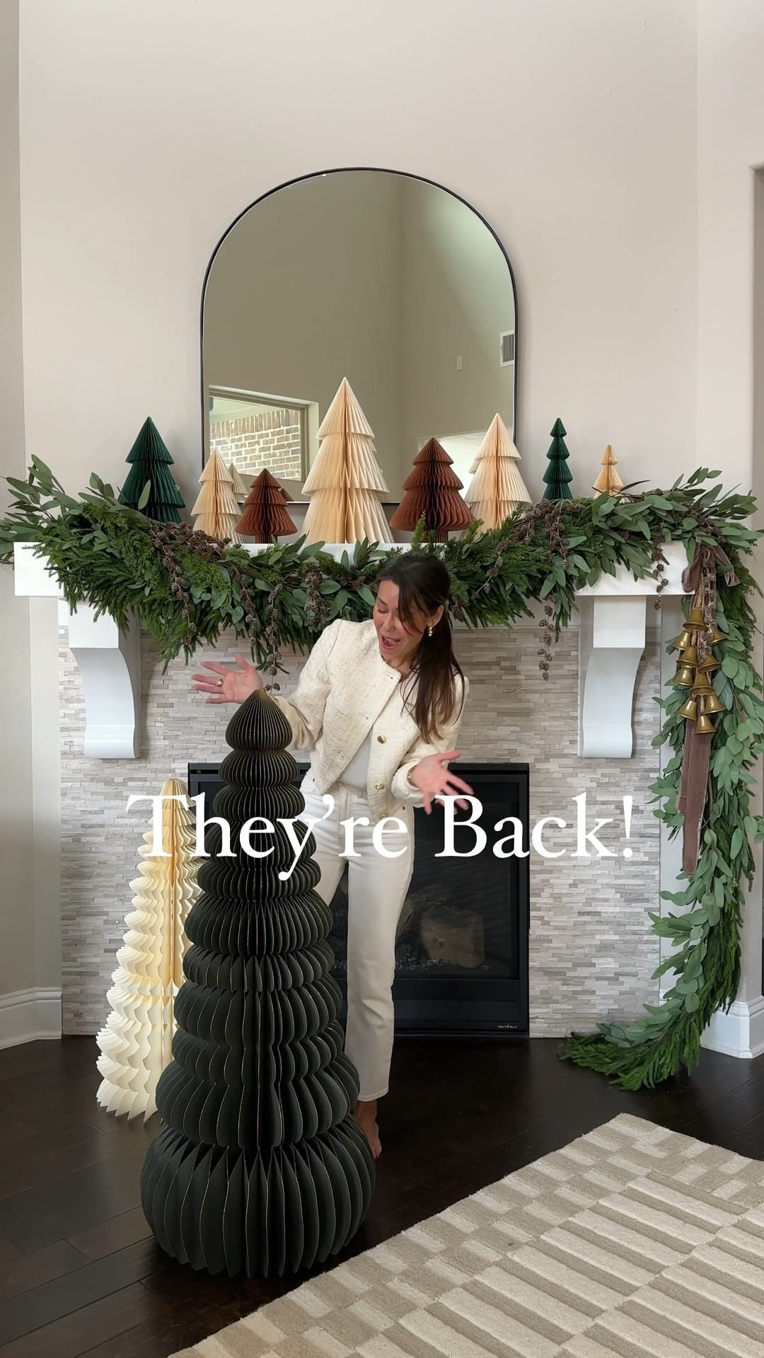 They’re back!! 🎄 My paper accordion Christmas trees are officially restocked — and they’re a total WOW moment. These sold out so fast last year, so don’t wait! Perfect for holiday mantels, shelves, or tabletop styling. Add a little festive, organic charm to any corner of your home.

Shop my Christmas decor favorites: holiday trees, neutral Christmas decor, paper trees, mantel styling ideas, cozy home finds, and modern holiday decor.

#LTKHoliday #LTKHome #LTKFindsUnder100