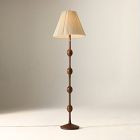 Pierce & Ward Ribbed Wood Floor Lamp (58") | West Elm (US)