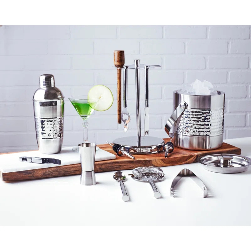 13 Piece Bar Tool Gift Set Cocktail Making Kit | Wayfair North America