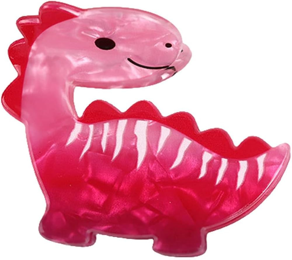 Dinosaur Hair Clips - Perfect for any hair type and style - Medium size and fun dinosaur design f... | Amazon (US)