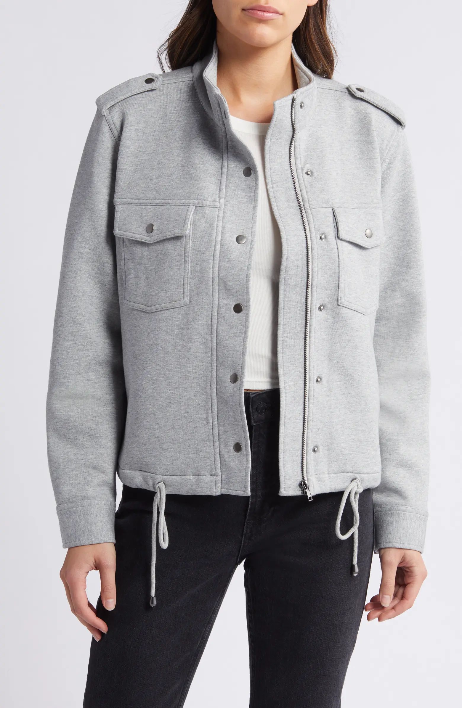 Rails Collins Jersey Military Jacket | Nordstrom | Nordstrom