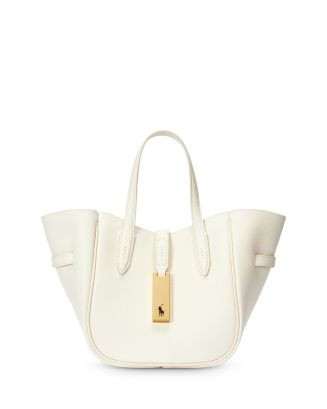 Polo Ralph Lauren Polo ID Leather Small Tote  | Bloomingdale's Handbags | Bloomingdale's (US)