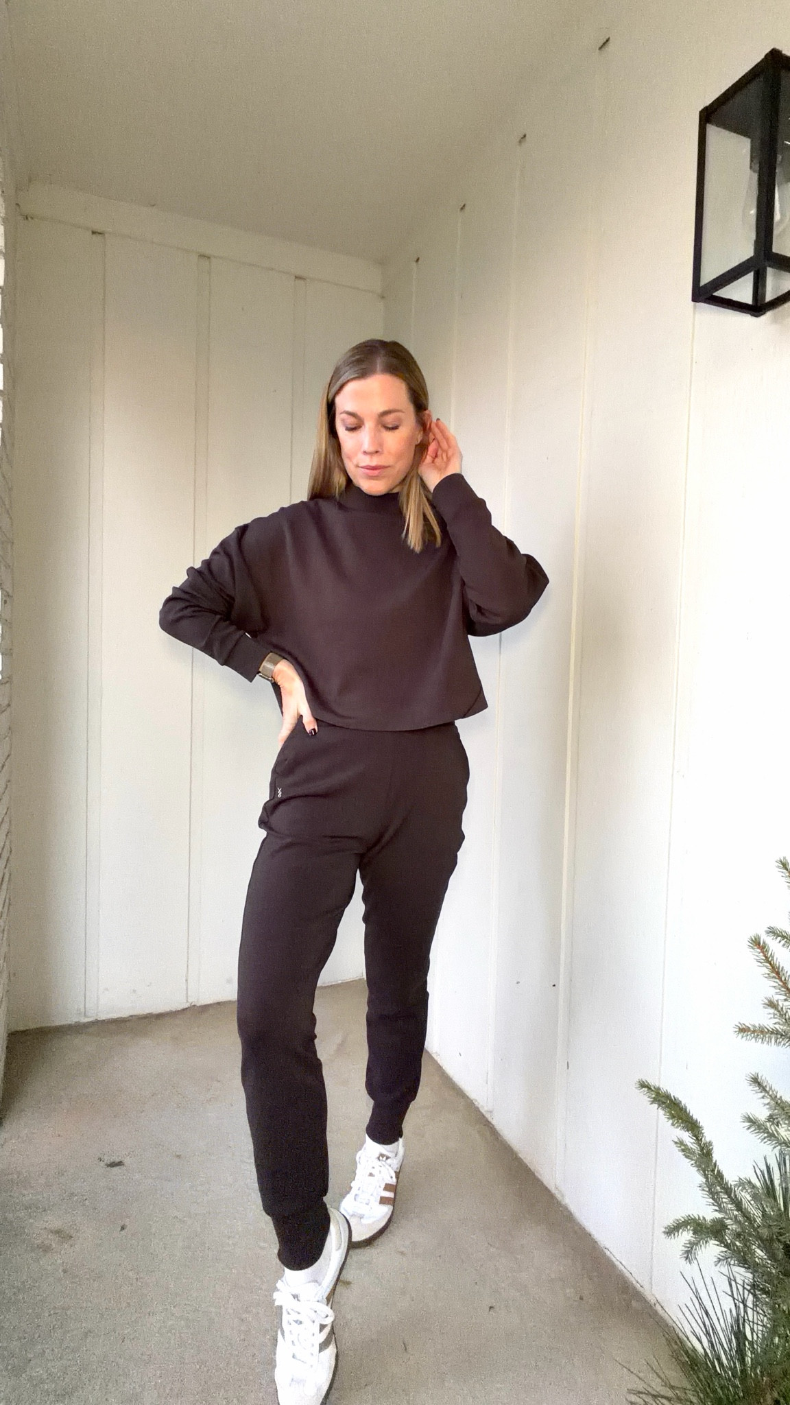Rhône matching set on sale. Wearing a size small in both. Would be great for traveling this holiday season.  

#casual #darkbrown #traveloutfit #momstyle #cozy #winteroutfit #joggers #sneakers 

#LTKmomlife #LTKootd #LTKSaleAlert