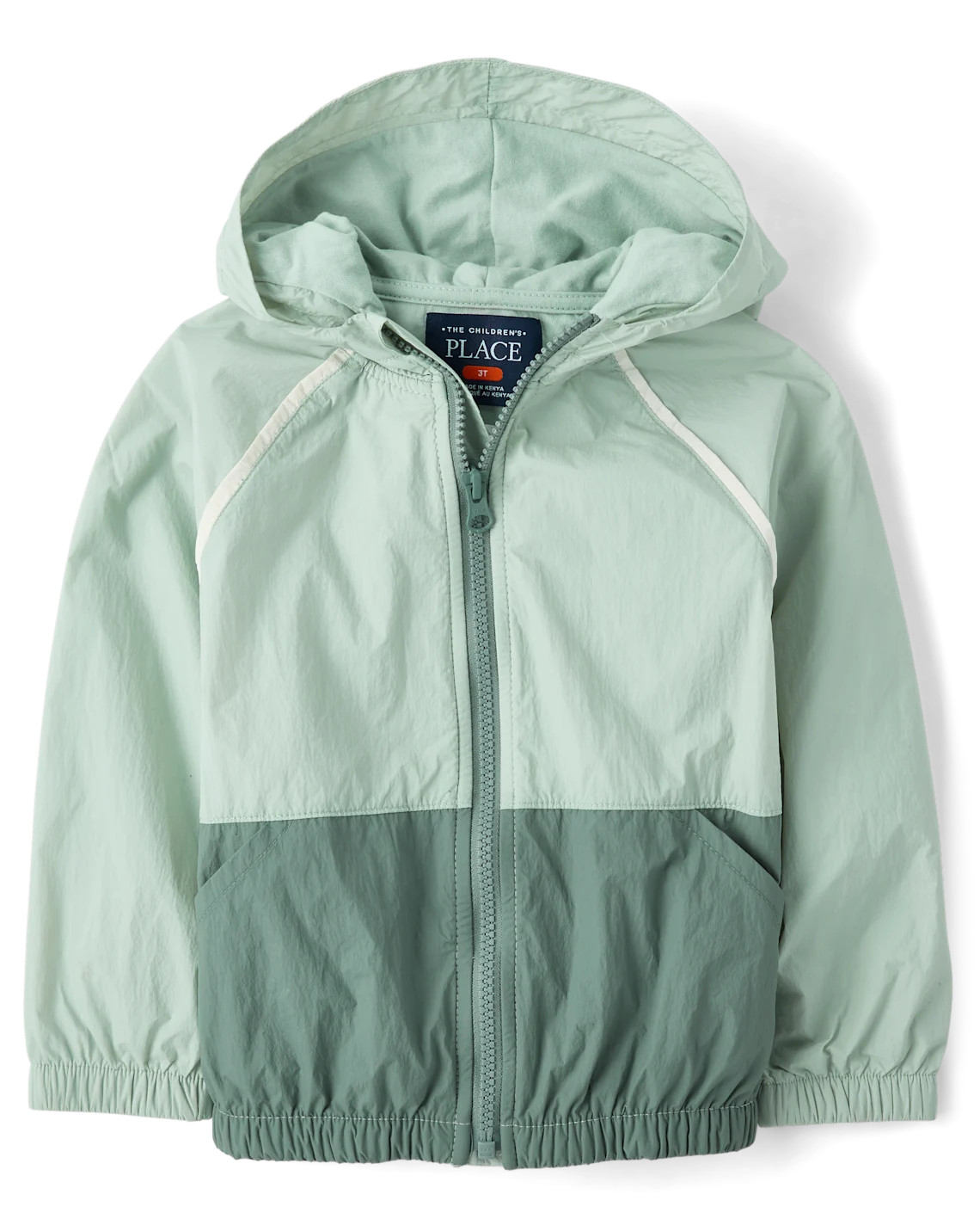 Toddler Boys Colorblock Windbreaker Jacket - green | The Children's Place