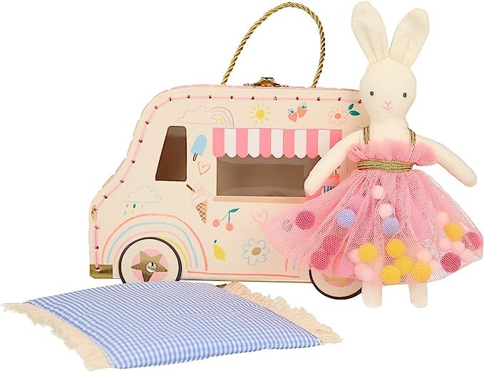 Meri Meri Ice Cream Van Bunny Mini Suitcase Doll (Pack of 1) - Easter | Amazon (US)