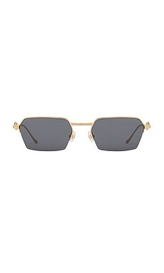 Karen Wazen Alex Sunglasses in Gold from Revolve.com | Revolve Clothing (Global)