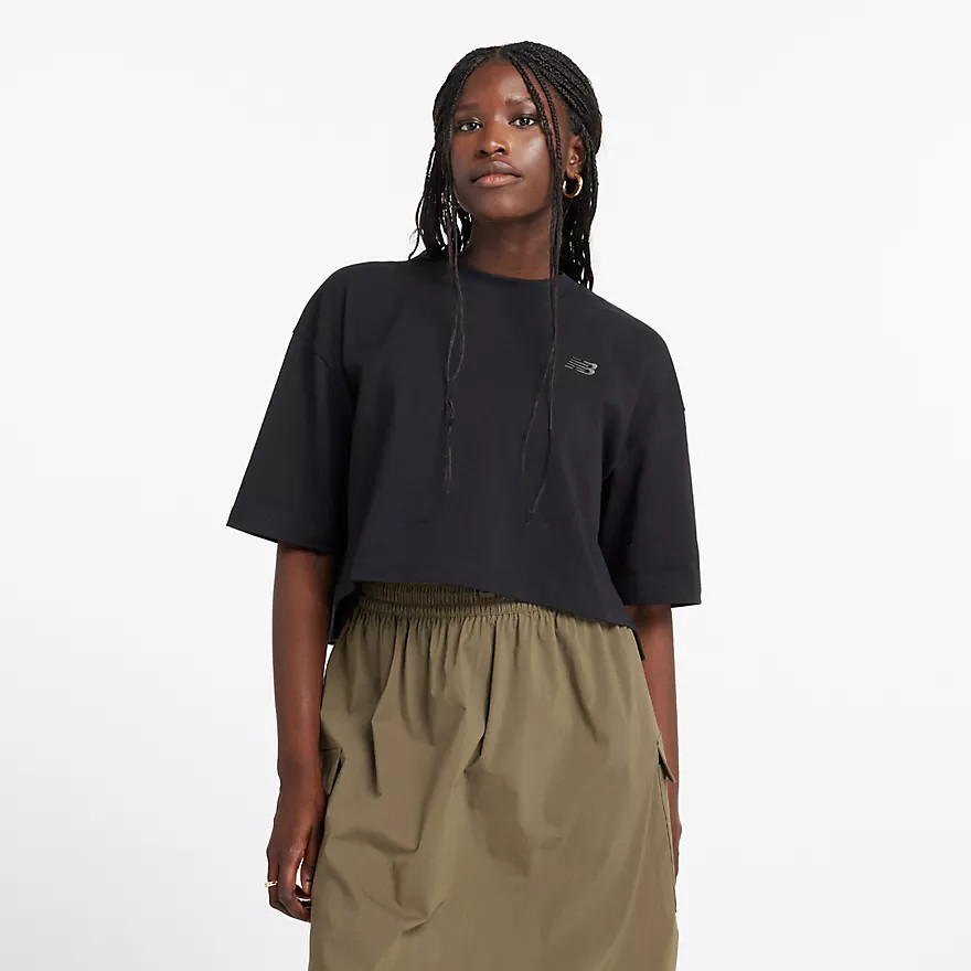 Logo Oversized Jersey T-Shirt | New Balance Athletics, Inc.