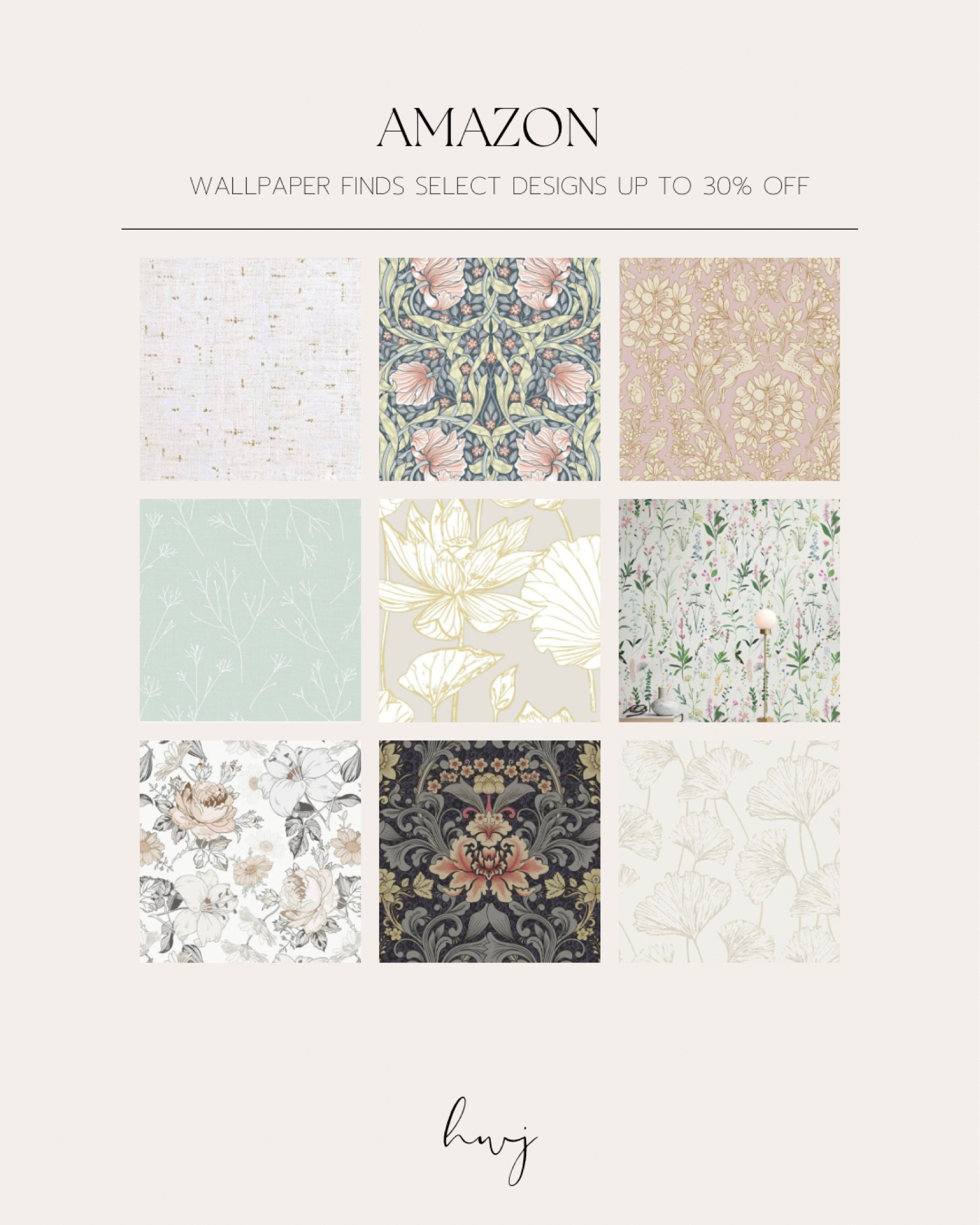 Amazon Wallpaper Finds
Select Designs Up To 30% Off

#LTKhome #LTKfindsunder50 #LTKsalealert