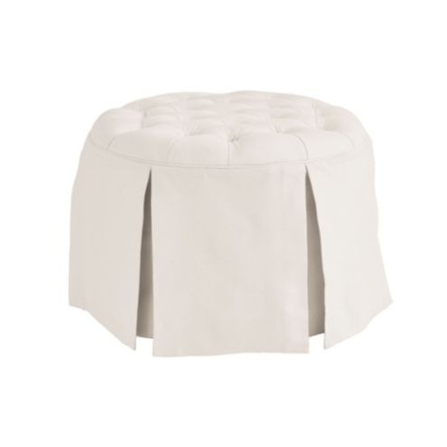 Hayes 24" Round Ottoman | Ballard Designs, Inc.