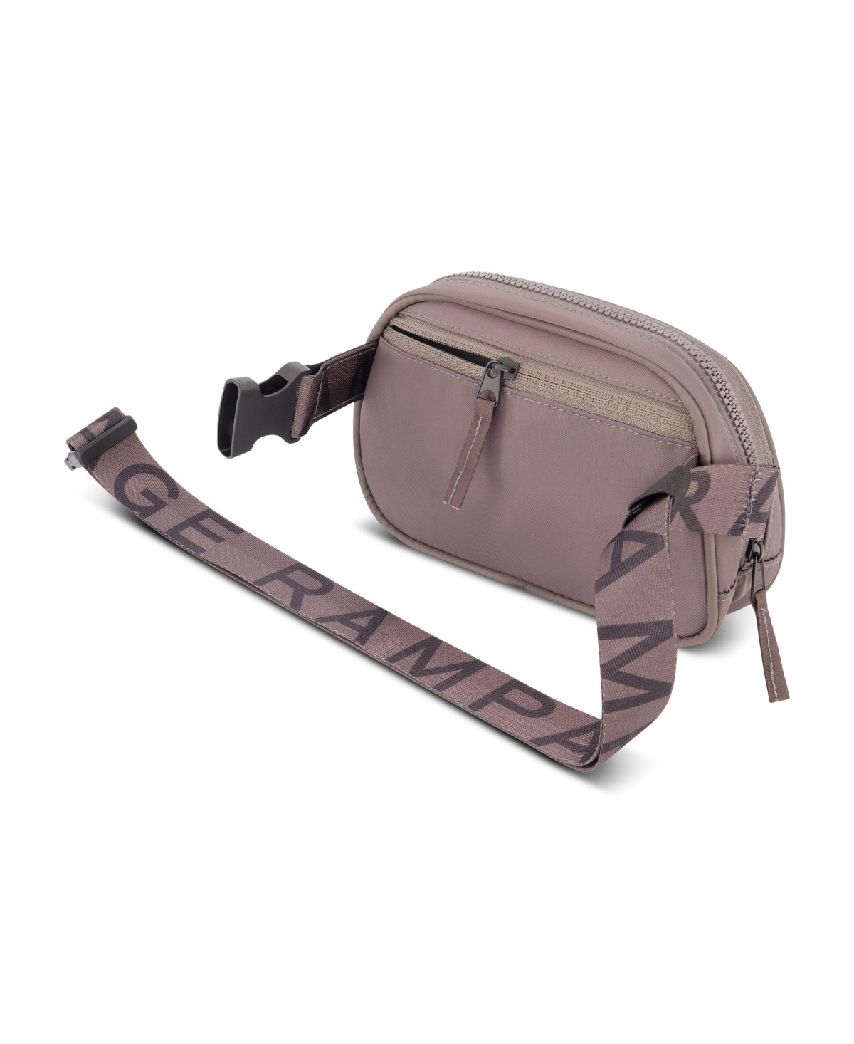 Rampage Women's Fashion Nylon Belt Bag - Travel Waist Pack, Trendy Fashionable Fanny Packs For Women , Waterproof Crossbody Belt Bags - Medium brown | Macy's