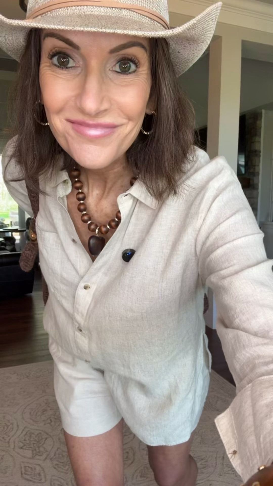 Linen shirt - medium 
Linen shorts - medium 

Sandal discount - F4_ANNIE

Summer outfit 
Beach style 
Vacation style 

#LTKMidsize #LTKTravel #LTKSaleAlert