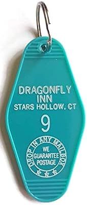 Gilmore Girls DRAGONFLY INN Room #9"PEACE. QUIET. COFFEE." Inspired Key Tag | Amazon (US)
