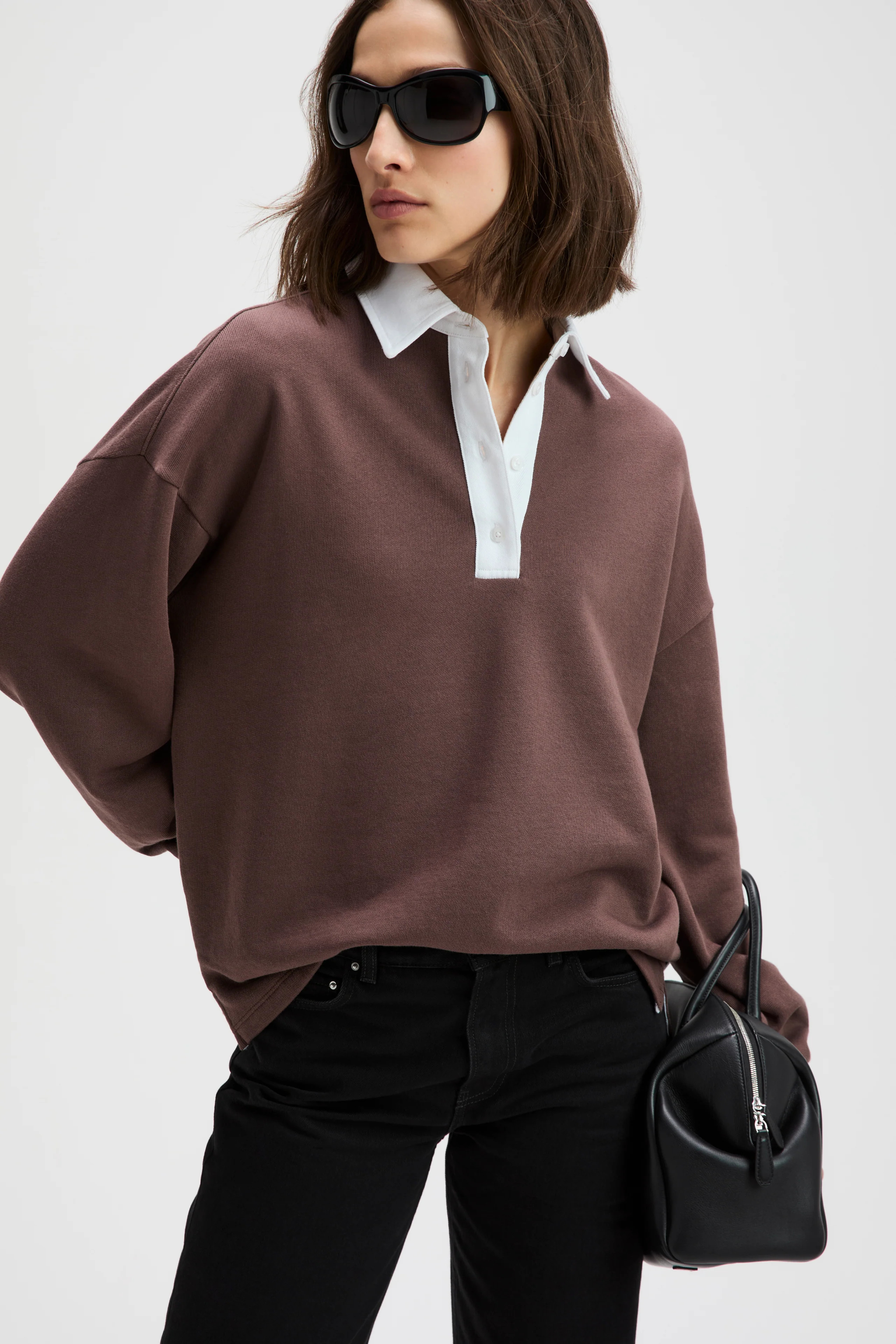 The Classic Rugby Polo in Vintage Chocolate | Sold Out NYC