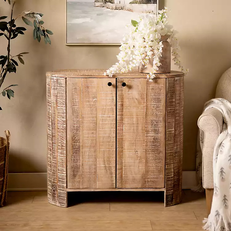 Sawmark 2-Door Storage Cabinet | Kirklands