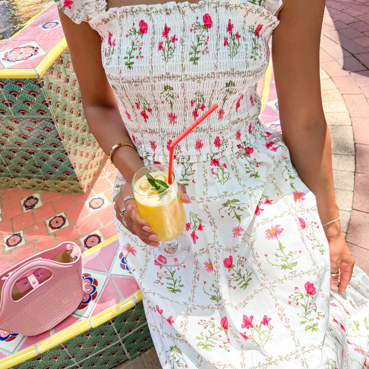 Second Nature Midi Dress - White | The Impeccable Pig