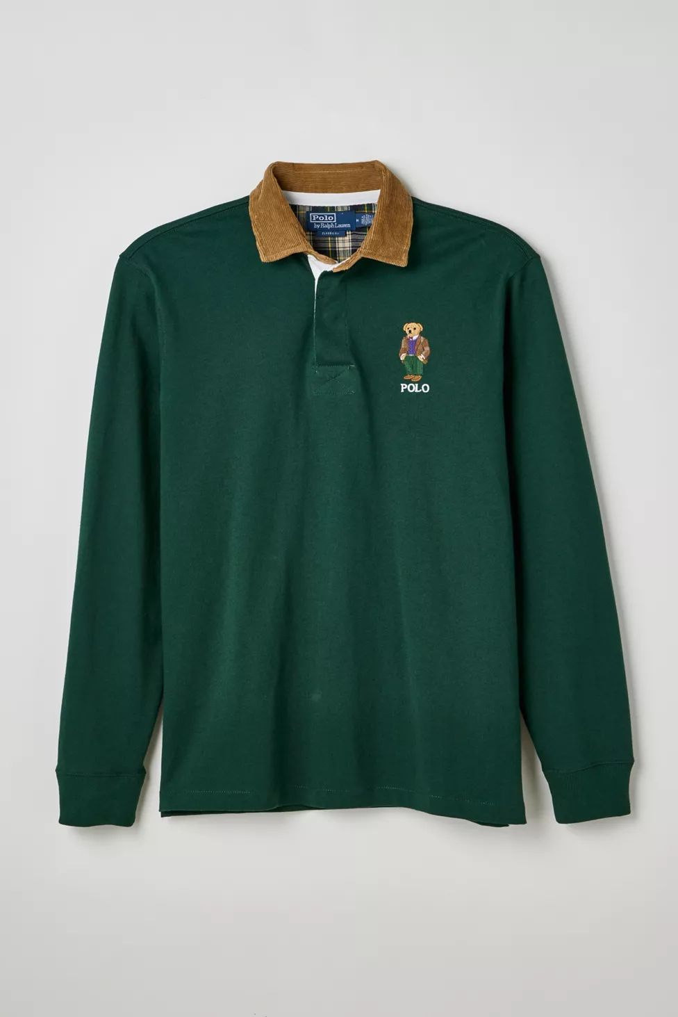 Polo Ralph Lauren Bear Long Sleeve Polo Shirt | Urban Outfitters (US and RoW)