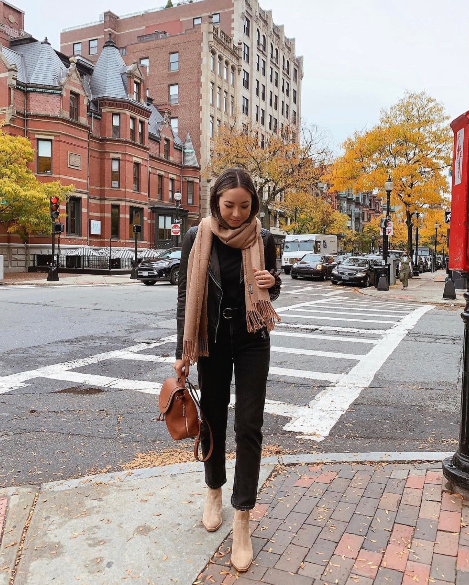 Fall outfit idea:
• Madewell moto jacket - Wearing xs - arms will stretch so it’s ok if it’s tight at first!
Old Everlane jeans- linked similar options 
Old Everlane booties - linked similar 


#LTKtravel #LTKstyletip #LTKSeasonal