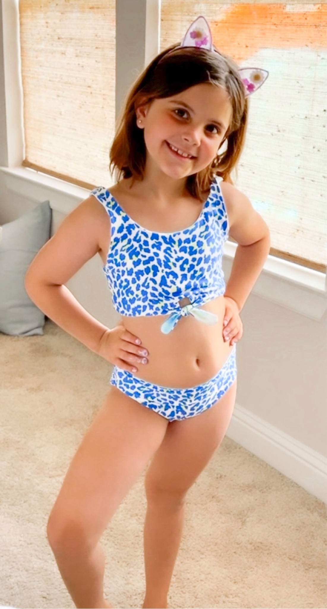 Cutest reversible bikini for girls! Great fit!! 

#LTKunder50 #LTKFind #LTKkids