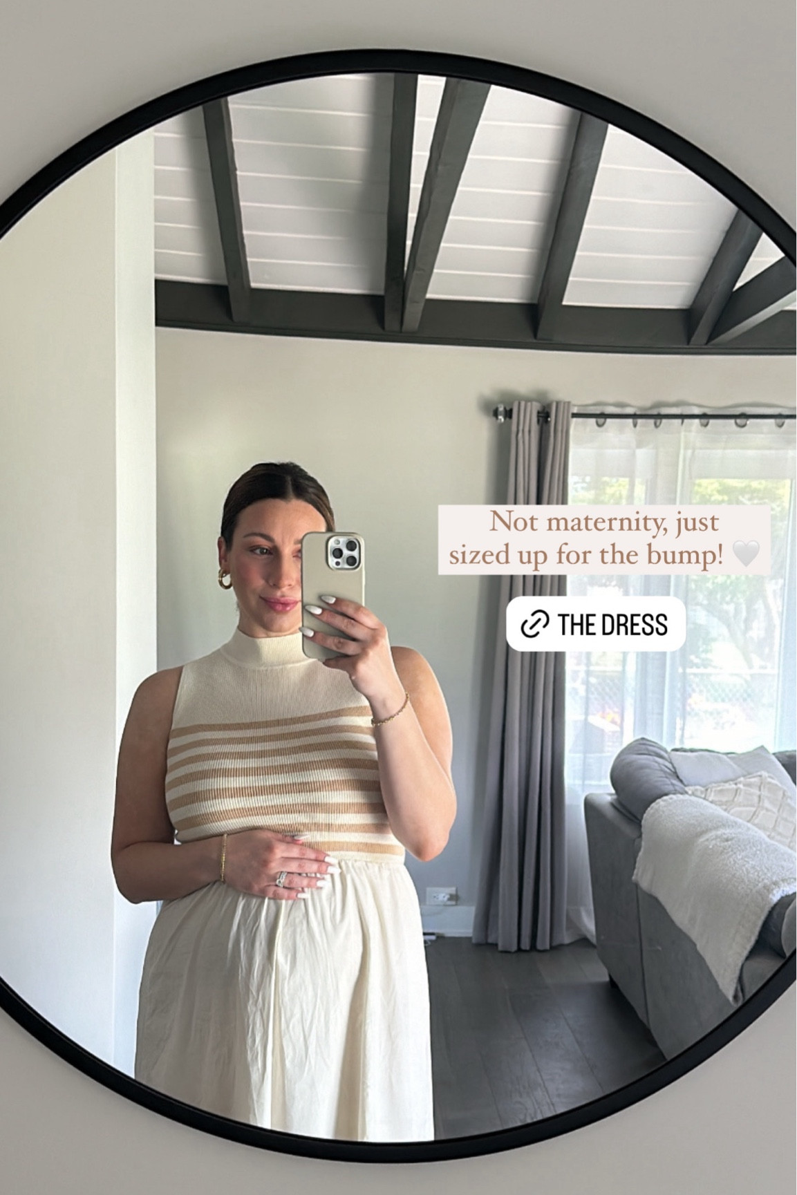 Bump friendly dress! 

Maxi dress, sleeveless dress, sweater dress, spring dress, summer dress, stripes, neutrals, elevated dress, beige dress 

#LTKFindsUnder100 #LTKStyleTip #LTKBump