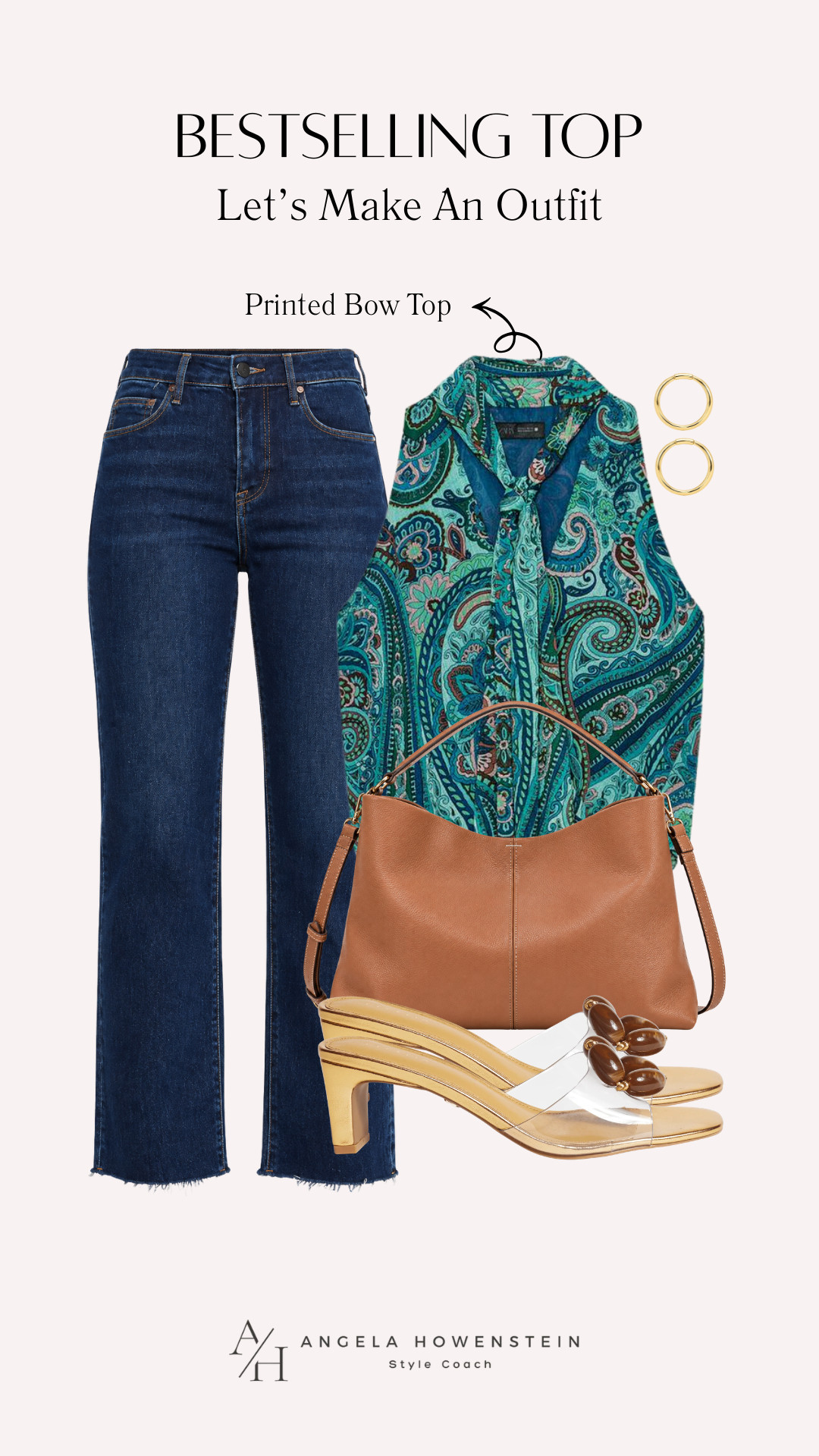 This bestselling printed bow top is such a pretty way to elevate your everyday jeans! The rich blue-and-teal print pairs beautifully with dark denim, a classic cognac bag, and a little heel for an easy polished outfit.

👩‍💻 LTK PRO TIPS
❤️ Heart = Support my posts ;-)
🔖 Save = Get sale & restock alerts for the things you love!
📋 Lists = Keep Favorites organized (List ideas: Christmas, Birthdays, and Vacations!)
📲 Share = Send lists and products to a friend (or your daughters like me).
💬 Comment = Ask me anything, and I’ll answer. ;-)

#LTKootd #LTKSeasonal #LTKOver40