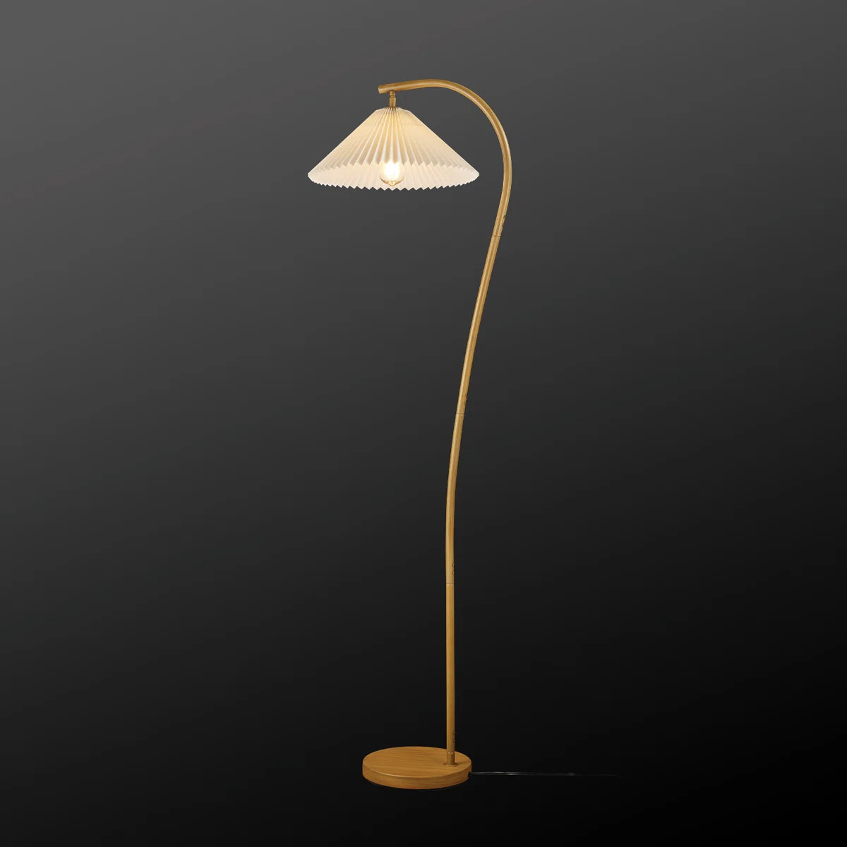 Novogratz Evangeline Wood Floor Lamp & Reviews | Wayfair | Wayfair North America