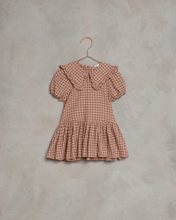 camille dress | wine check | Noralee