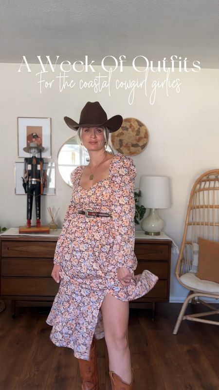 Coastal cowgirl outfits for the girl ready to have some fun! 
Date night looks, concert outfit, teacher with style, fall style, cowgirl boots. 

#LTKunder50 #LTKover40 #LTKstyletip