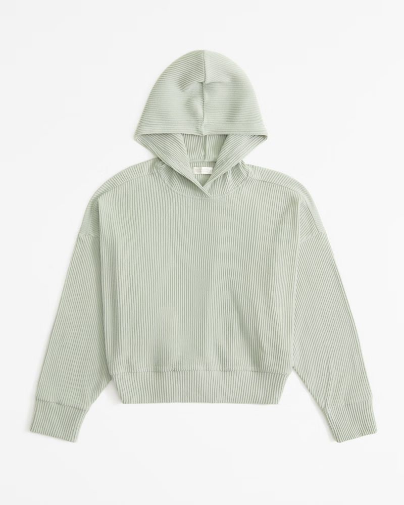 Lounge Cozy Rib Hoodie | Abercrombie & Fitch (US)