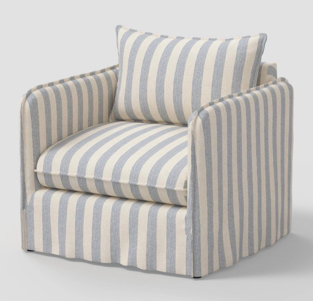 Berea Slouchy Lounge Chair with French Seams in Malcolm Stripe Blue - Threshold™

Target home goods
Cute home furniture

#LTKHome