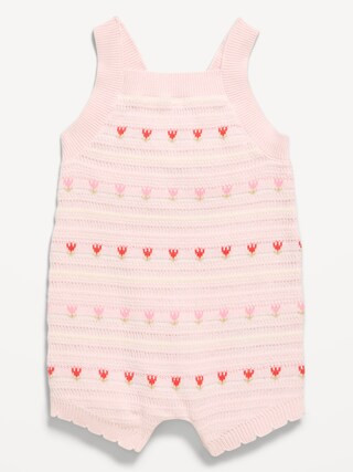 Sleeveless Sweater-Knit Romper for Baby | Old Navy (US)