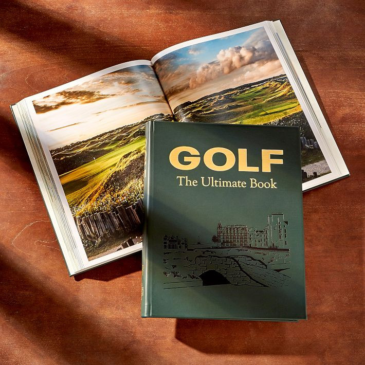 Leather Bound "Ultimate Golf" Book | Mark and Graham