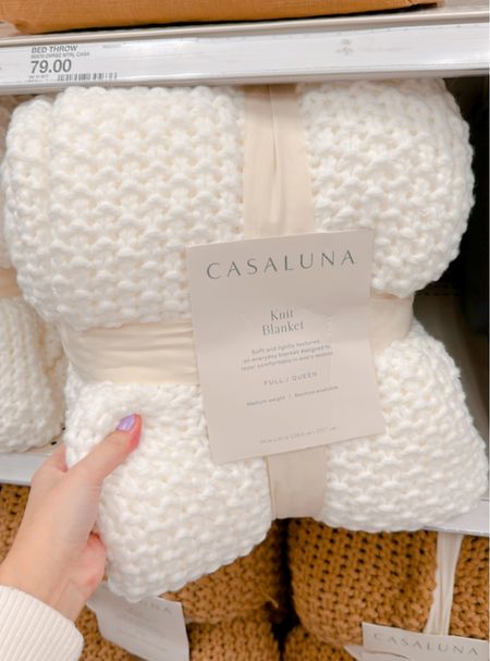 20% off bedding this week with Target circle!! This Casaluna knit blanket is dreamy and available in 7 colors!!

❤️ Follow me on Instagram @TargetFamilyFinds 

#LTKFind #LTKsalealert #LTKhome