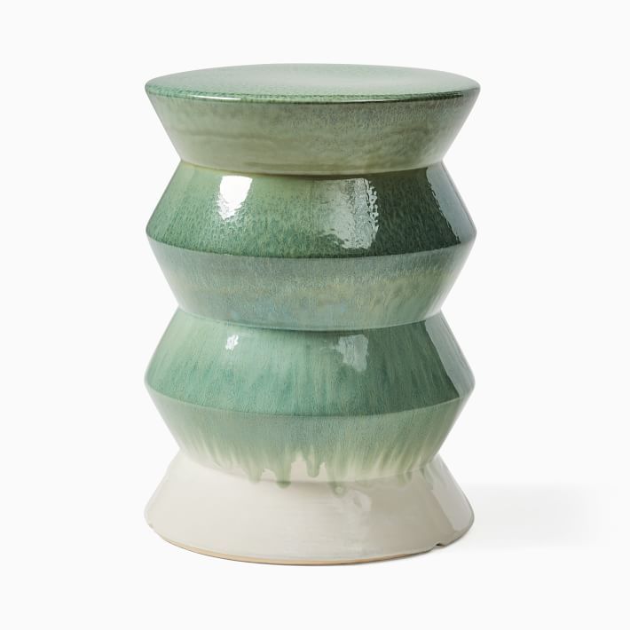Cami Indoor/Outdoor Ceramic Round Side Table (13") | West Elm (US)