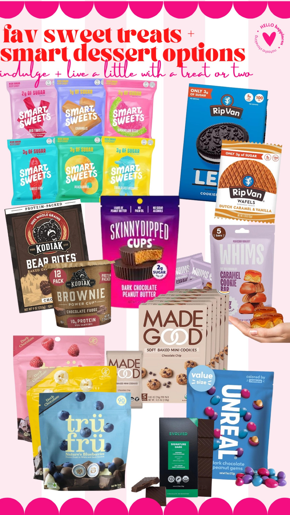 Fav sweet treats + smart dessert options 

#LTKover40 #LTKfitness