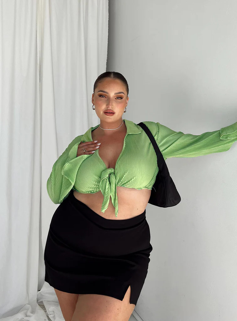 Ravyn Skort Black Curve | Princess Polly US