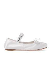 Satin Ballet Flats | Harrods