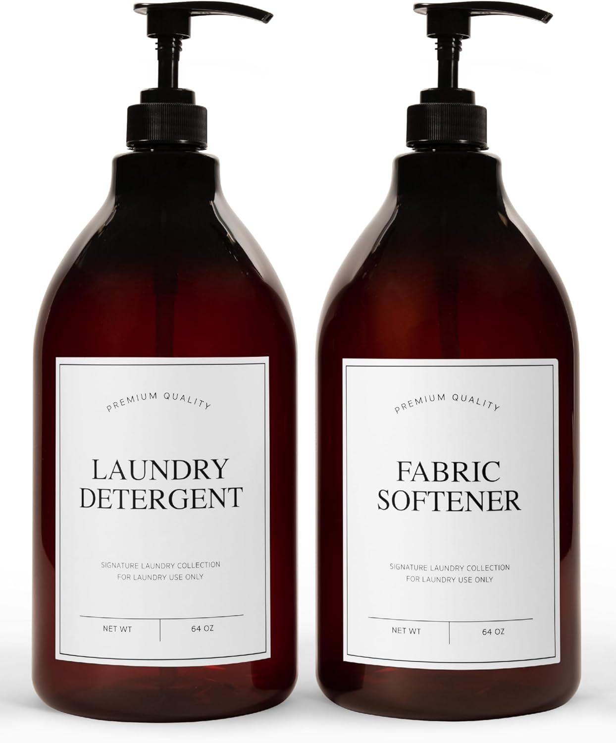 Calindiana Modern Farmhouse Liquid Laundry Detergent and Fabric Softener Dispenser for Laundry Ro... | Amazon (US)