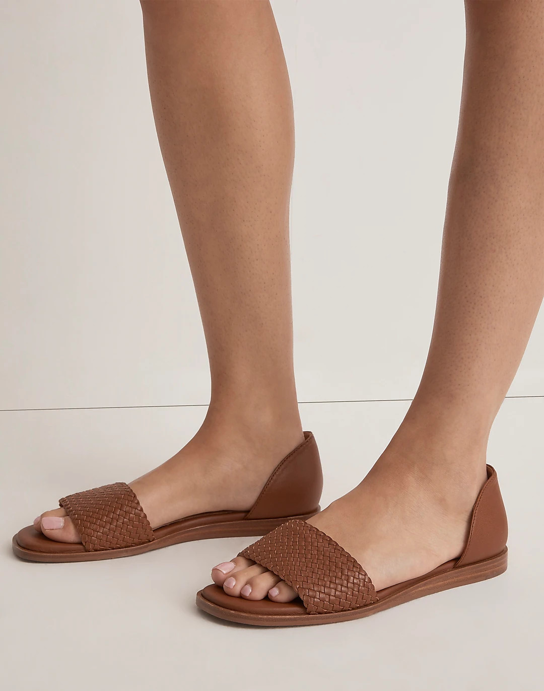 The Nelda d'Orsay Flat: Woven Edition | Madewell