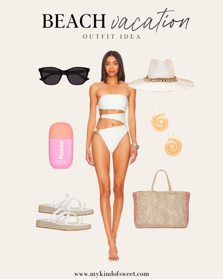 Beach vacation outfit idea // the perfect swimsuit to spend all day at the beach! 

#LTKstyletip #LTKtravel #LTKswim