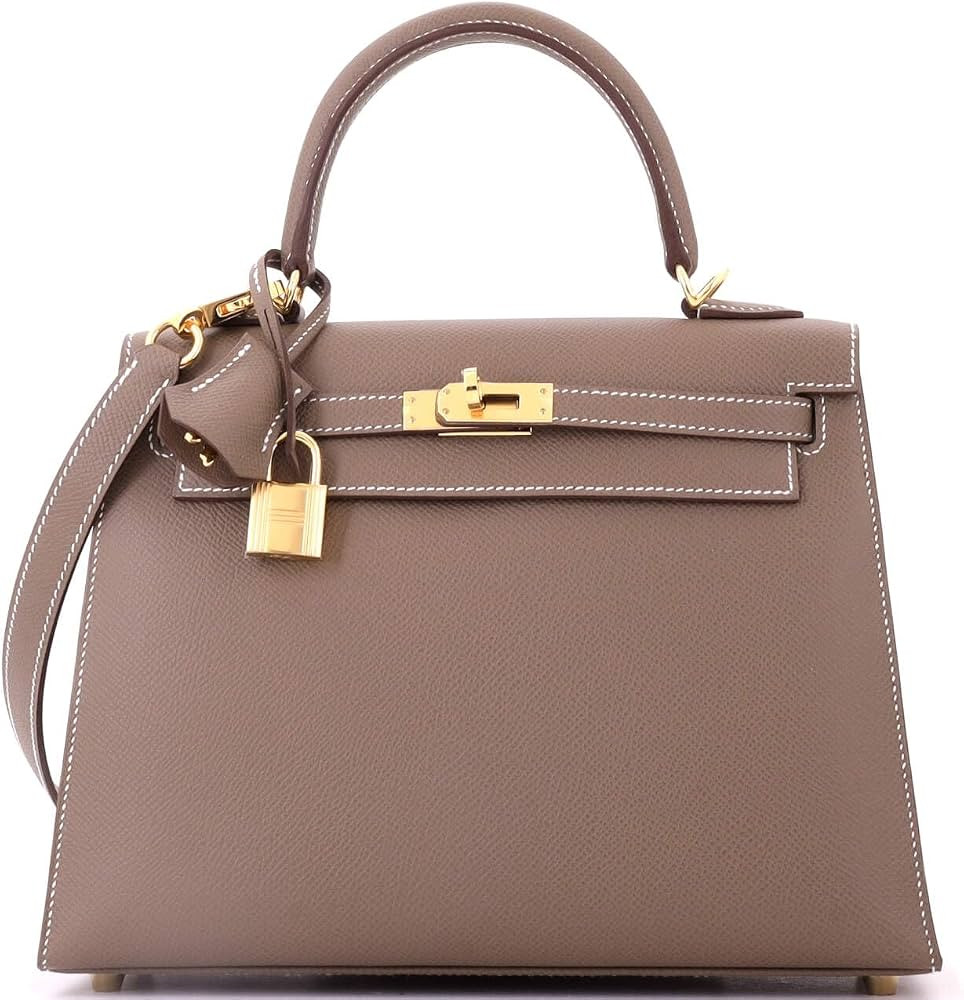 Amazon.com: Herm\u00e8s, Pre-Loved Kelly Handbag 25, Etoupe : Amazon Luxury | Amazon (US)