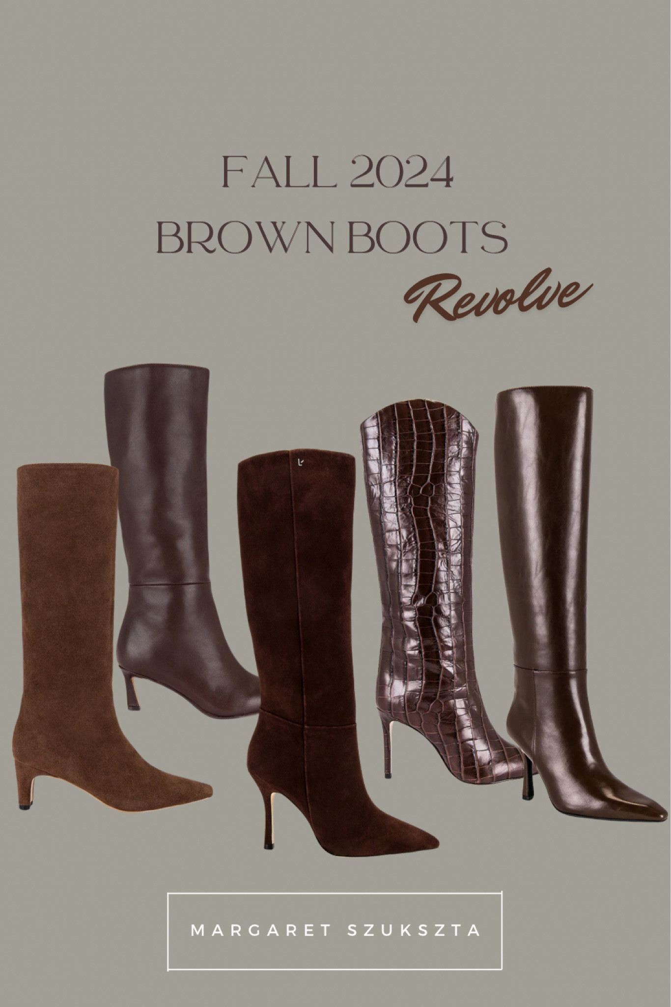 Brown Boots | Fall 2024 edition 

#LTKFallSale #LTKShoeCrush #LTKStyleTip