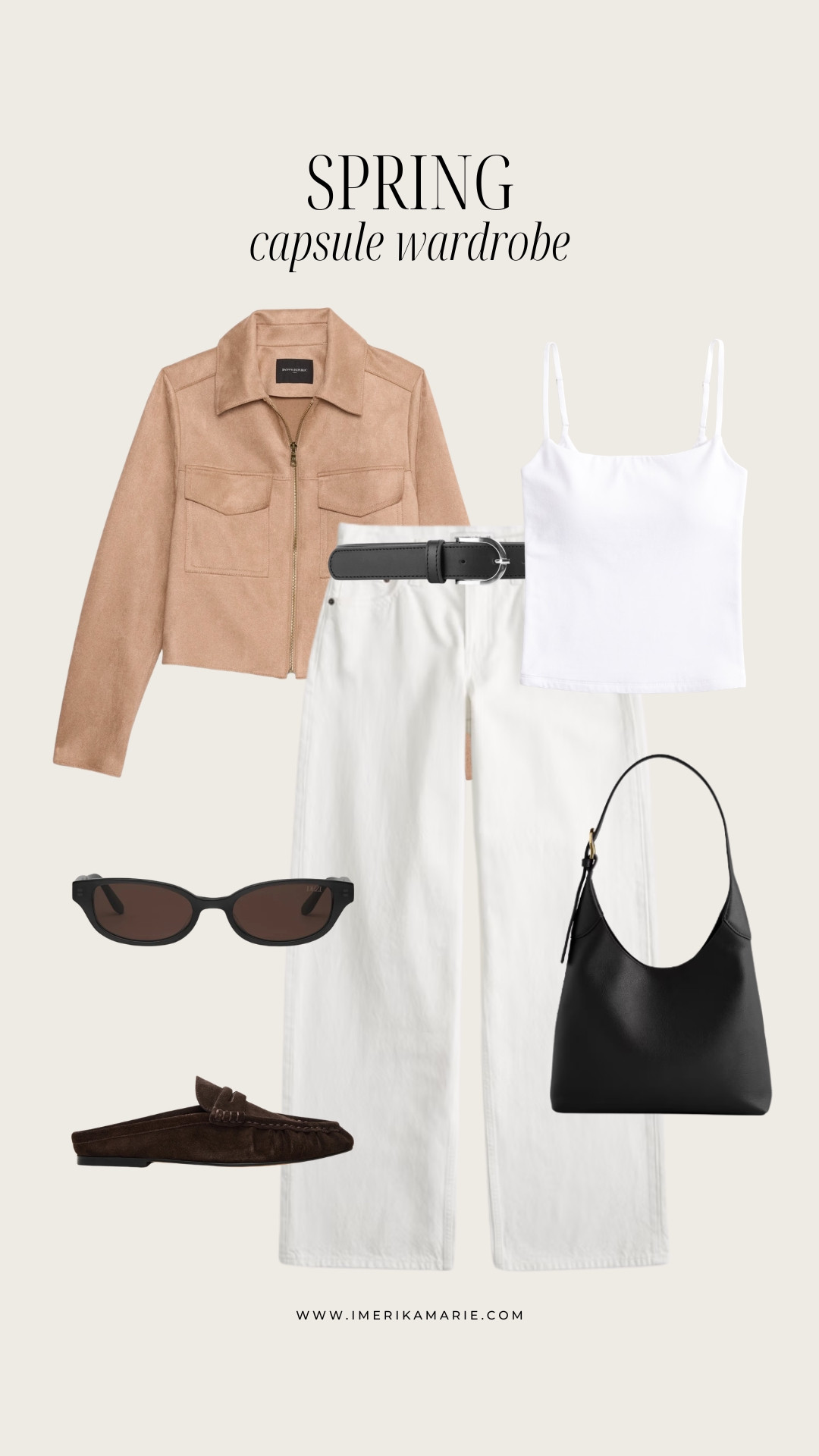 Spring Capsule Wardrobe Outfit

Featuring easy staples you can wear on repeat — especially these loafers and suede jacket, they’re comfortable, versatile, and go with everything. 

 

#LTKootd #LTKSeasonal