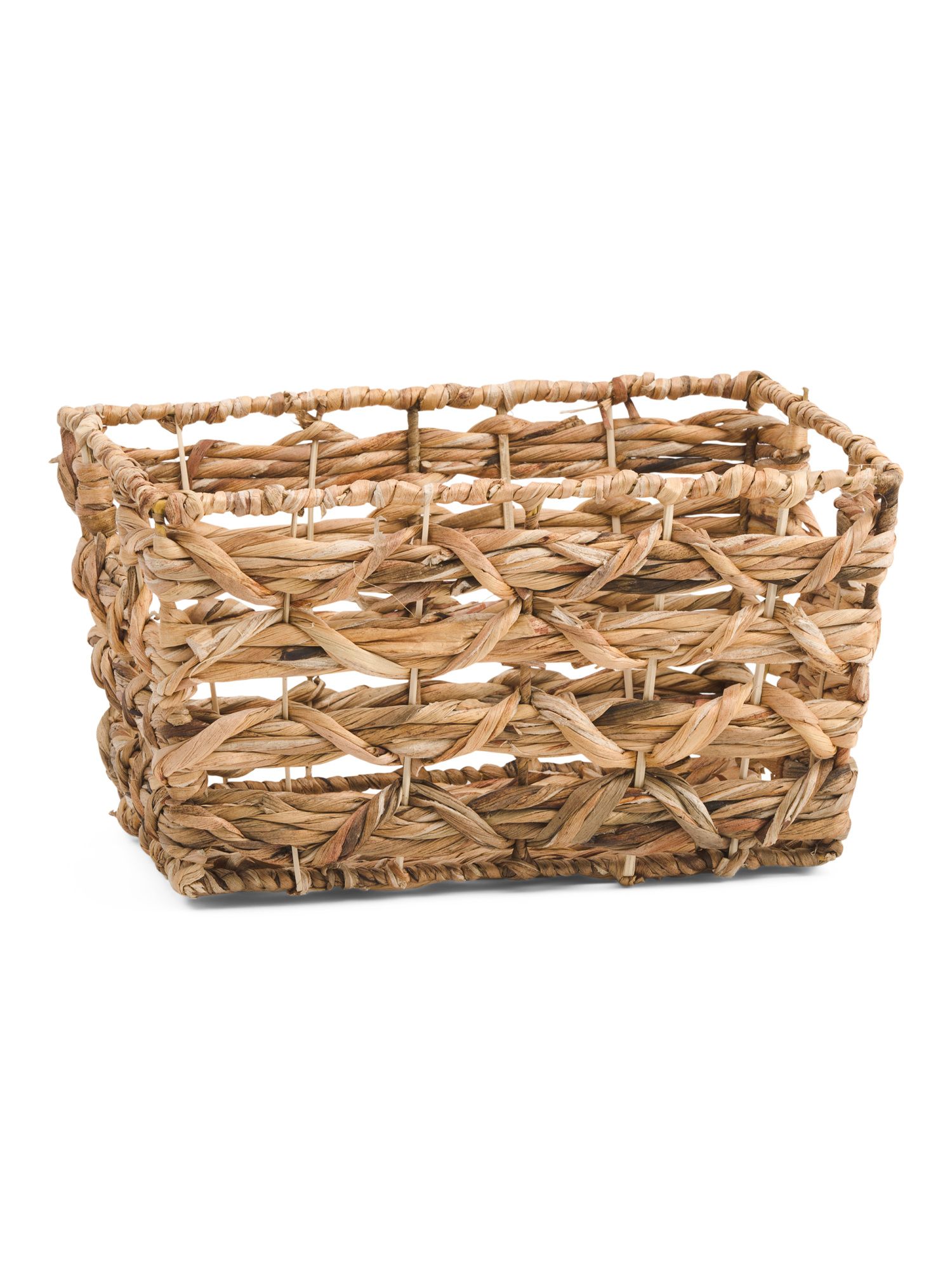 Small Open Twist Storage Basket With Handles | Office & Storage | Marshalls | Marshalls
