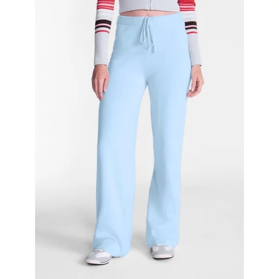 No Boundaries Pull On Sweater Knit Pants, 33'' Inseam, Women's XXS-XXL | Walmart (US)
