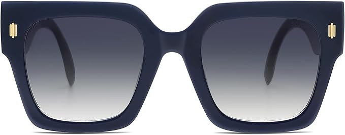 Amazon.com: SOJOS Vintage Oversized Square Sunglasses for Women,Retro Womens Luxury Big Sun Glass... | Amazon (US)