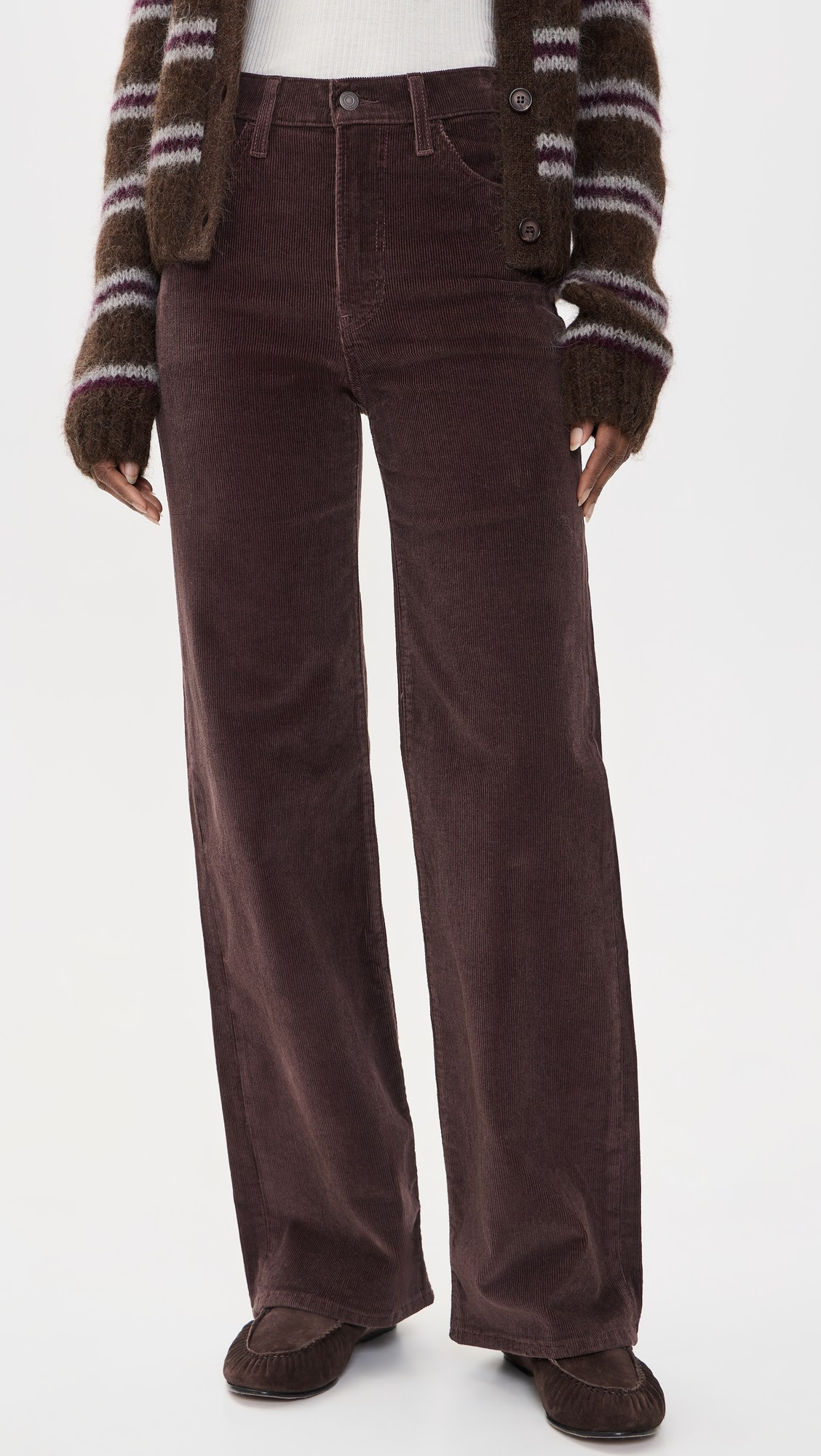 Ribcage Wide Leg Corduroy Jeans | Shopbop