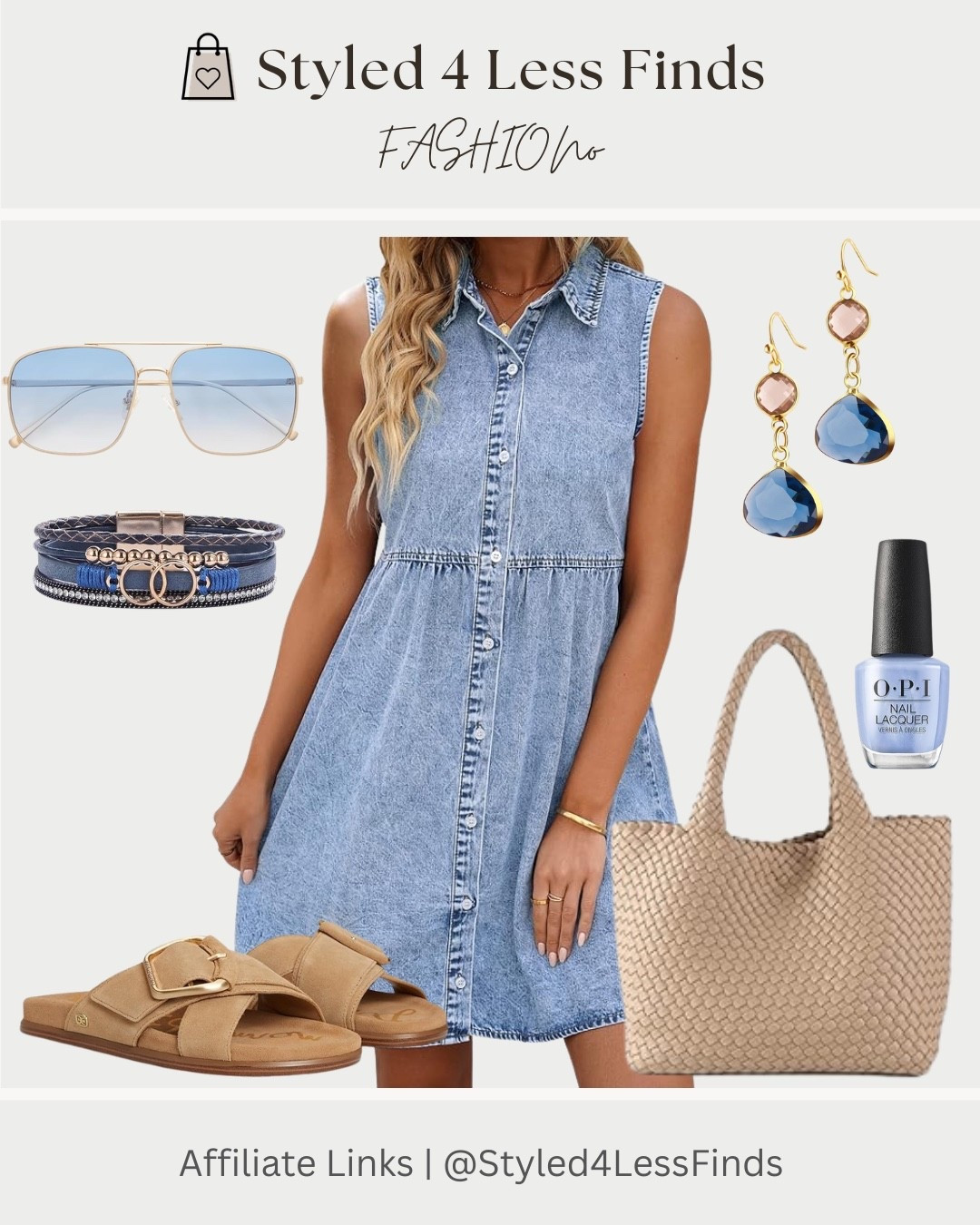 Denim done right for spring 💙 This button-front dress is one of those easy, throw-on pieces that still looks totally put together. Paired it with soft neutrals + pops of blue for the prettiest combo!

Style Tip: Add texture with your accessories (like a woven tote or layered bracelet) to instantly elevate a simple denim dress.

#LTKover50style #LTKdresses #LTKcanada