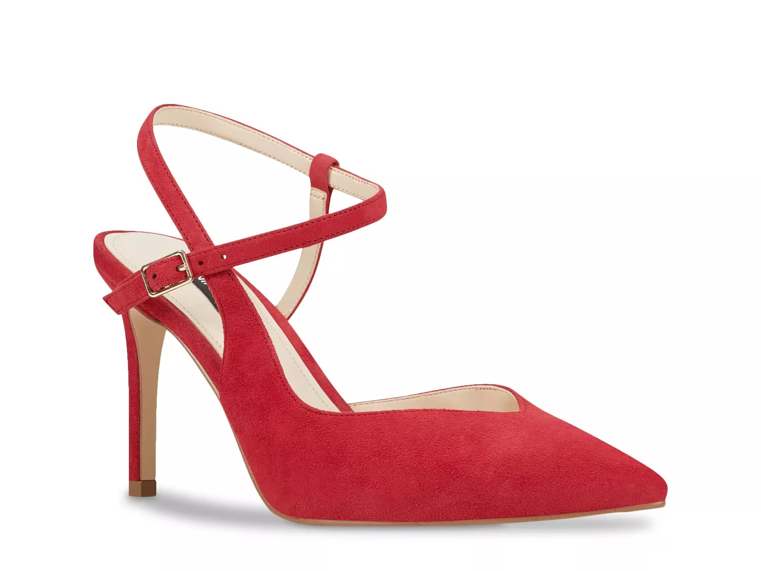 Nine West Elisa Pump - Women's - Red - Ankle Strap | DSW