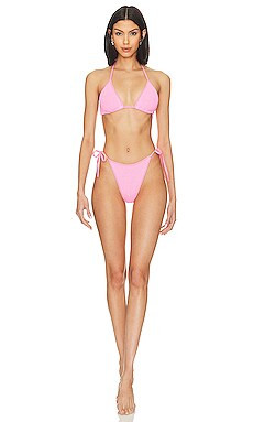 Hunza G Gina Bikini in Bubblegum from Revolve.com | Revolve Clothing (Global)
