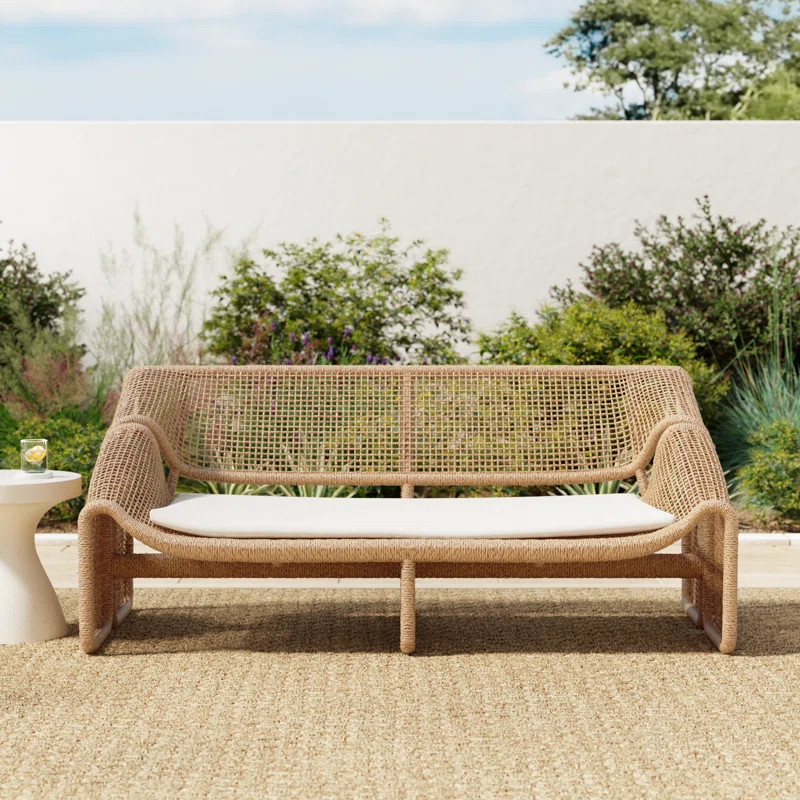 Shea 63'' Wide Straight Loveseat with Cushions | Wayfair North America